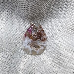 Elegant Multicolor Teardrop Pendant